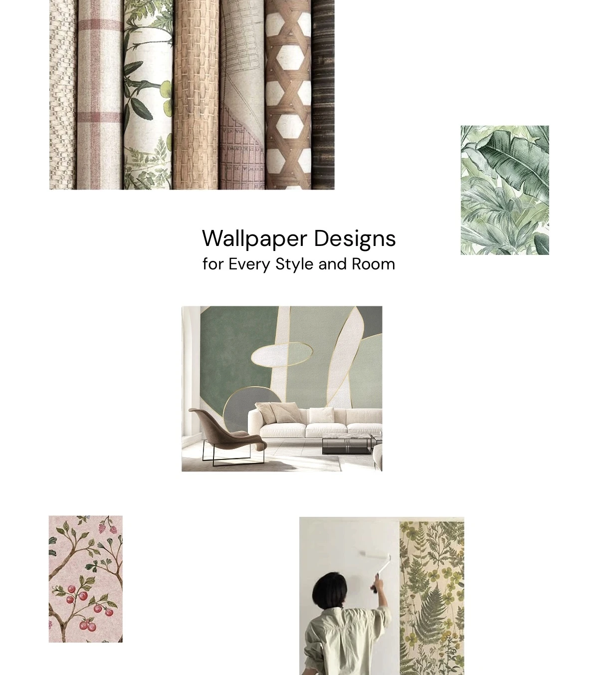 wallpaper design for every style and room